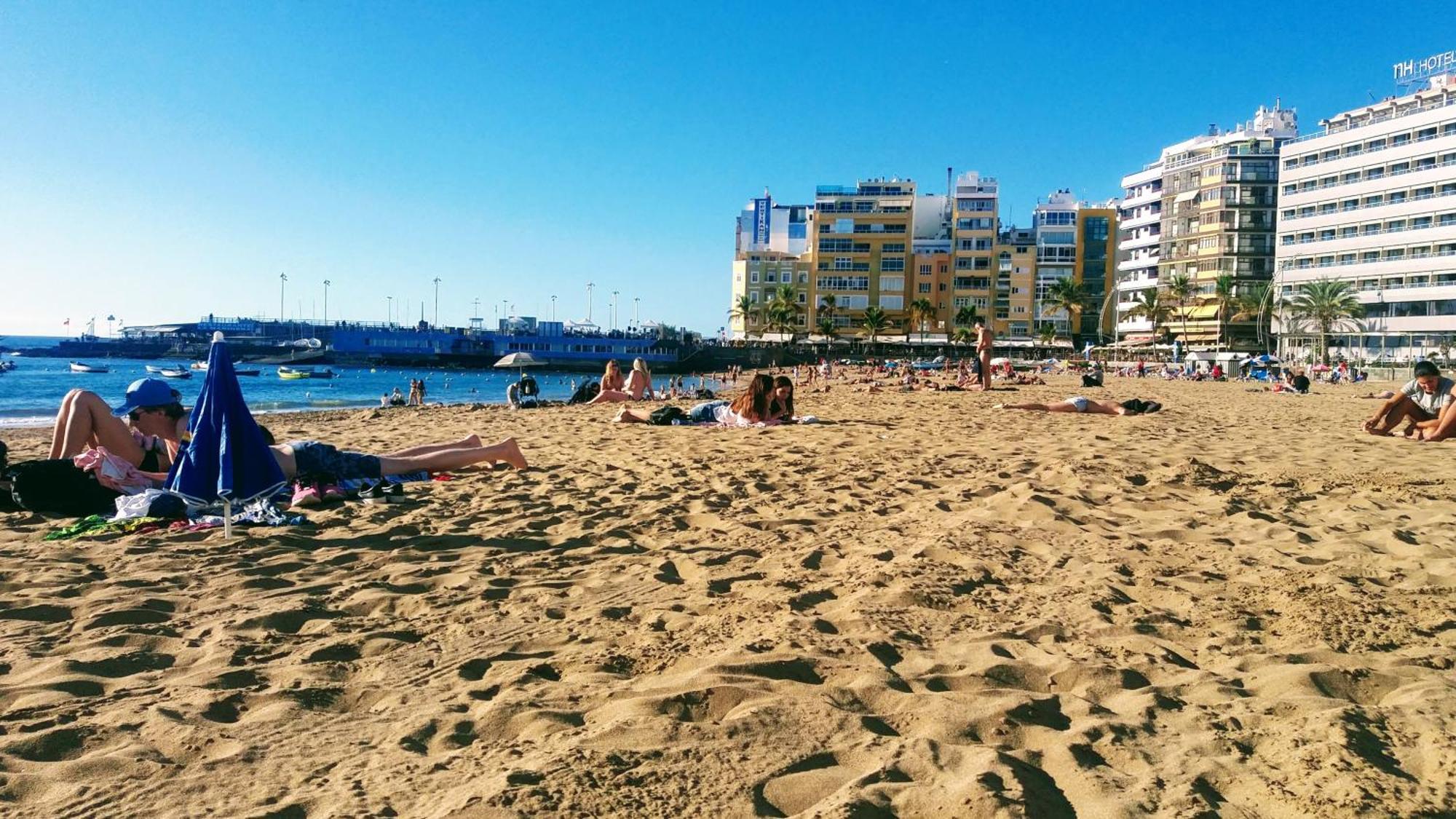 לאס פאלמס דה גראן קנאריה Canteras Beach מראה חיצוני תמונה